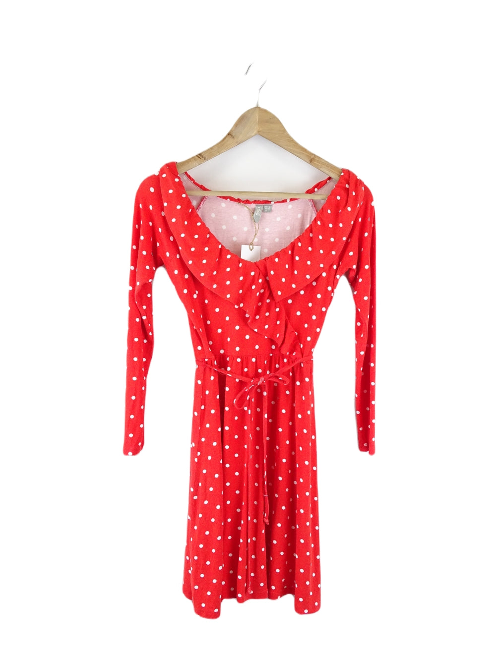 Asos Red Dress Polka Dots 8