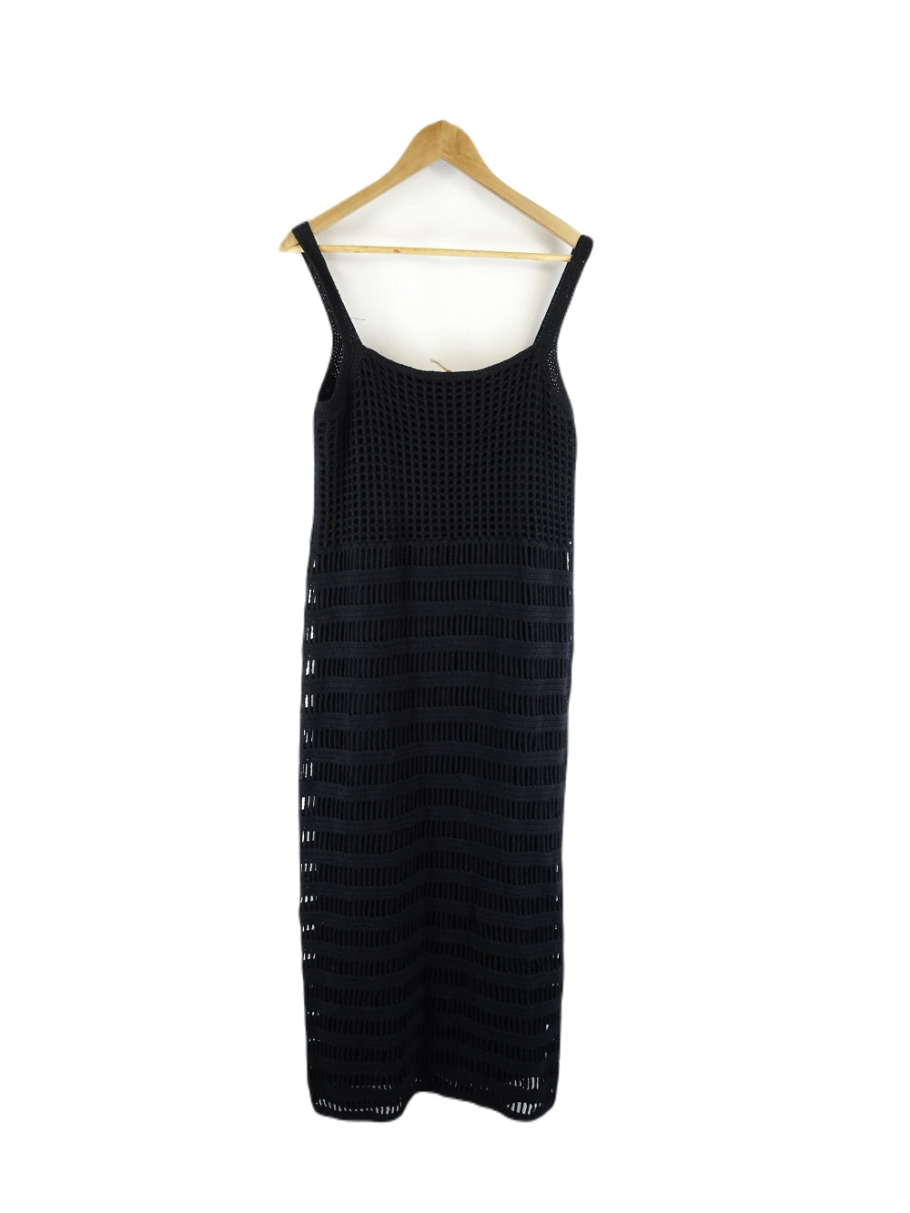 Country Road Black Knit Dress M