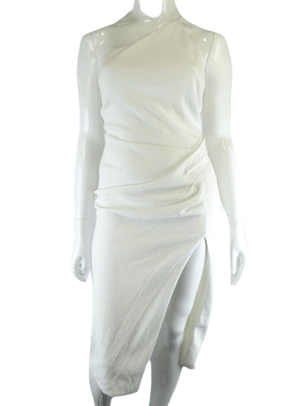 Manning Cartell White Sparkle Dress 12