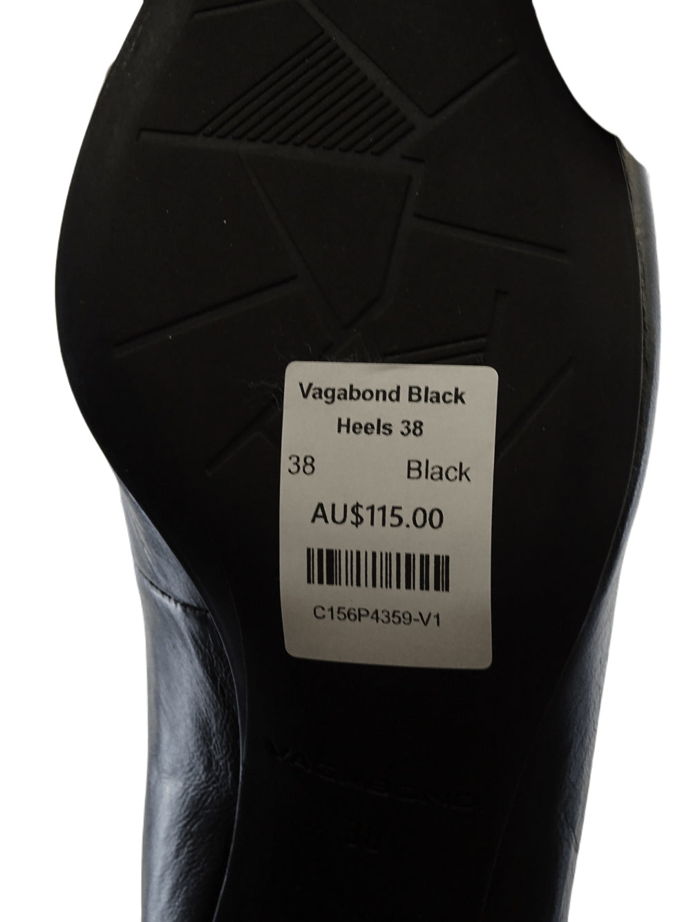 Vagabond Black Heels 38
