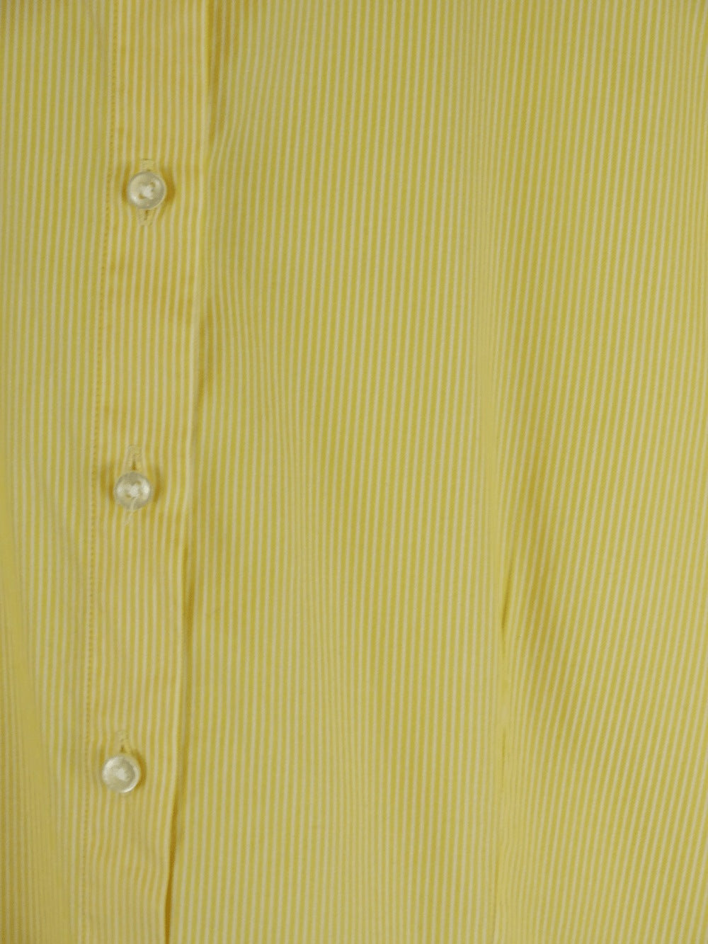 Rhodes &amp; Beckett Yellow Stripe Button Down Shirt 10