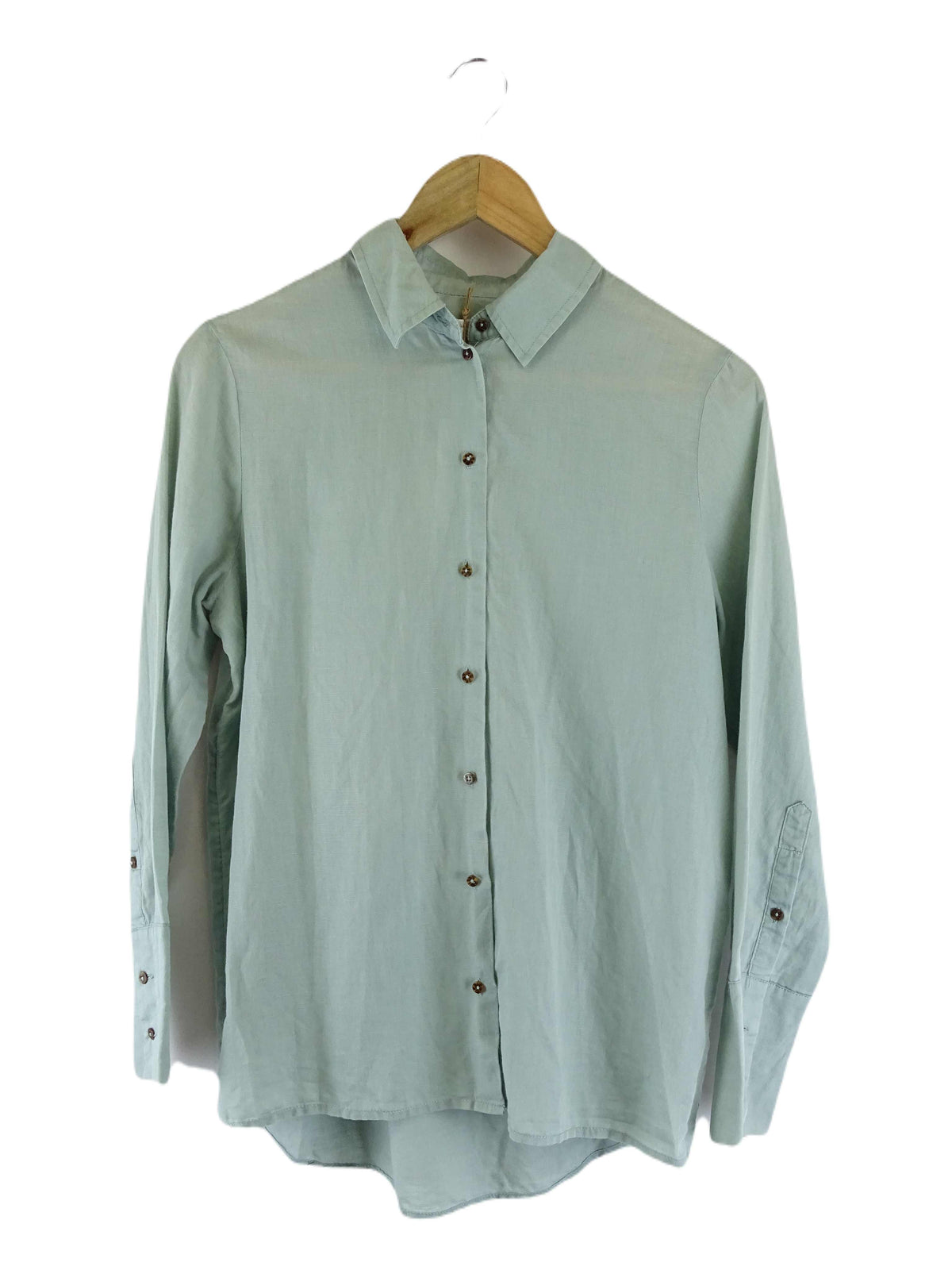 Scotch &amp; Soda Green Button Down Shirt XS