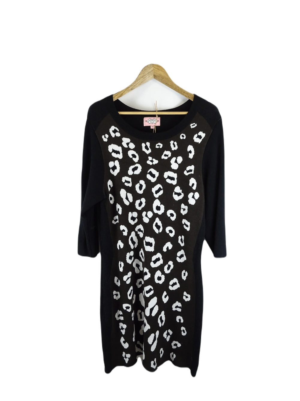 Phoebe Couture Animal Print Dress XL
