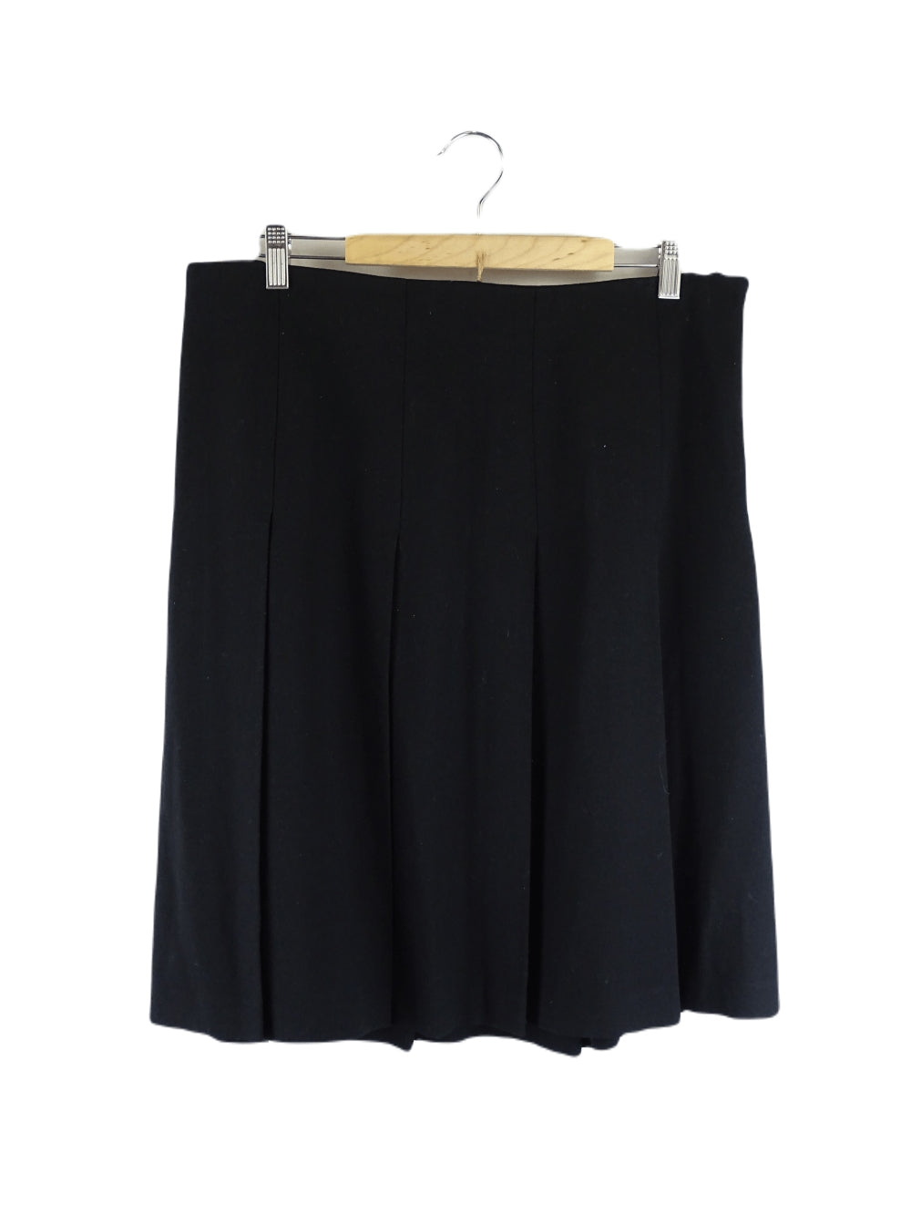Morgan Spencer Black Pleated Midi Skirt 12
