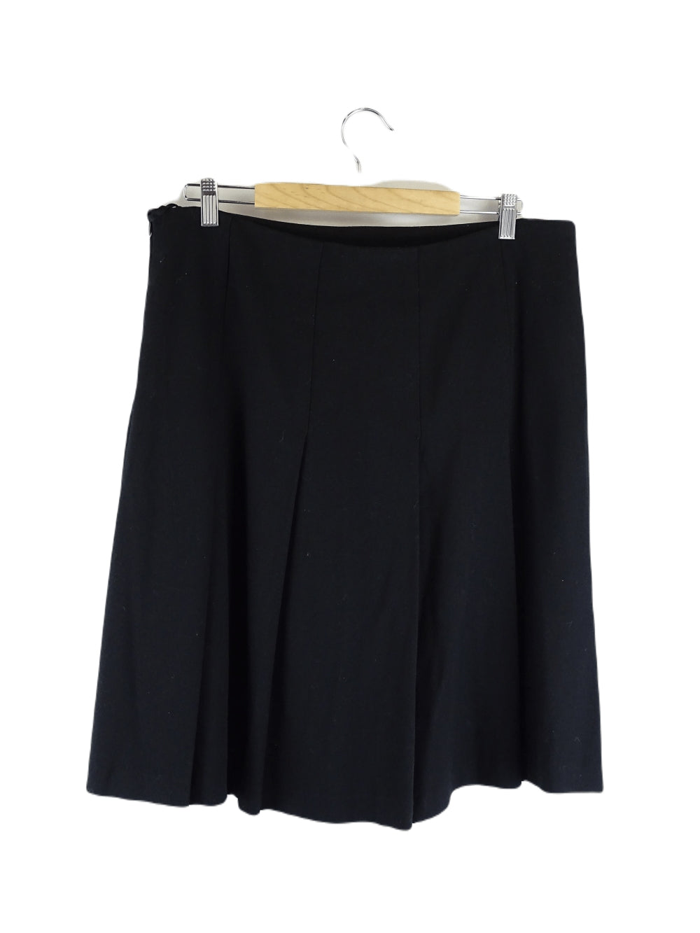 Morgan Spencer Black Pleated Midi Skirt 12