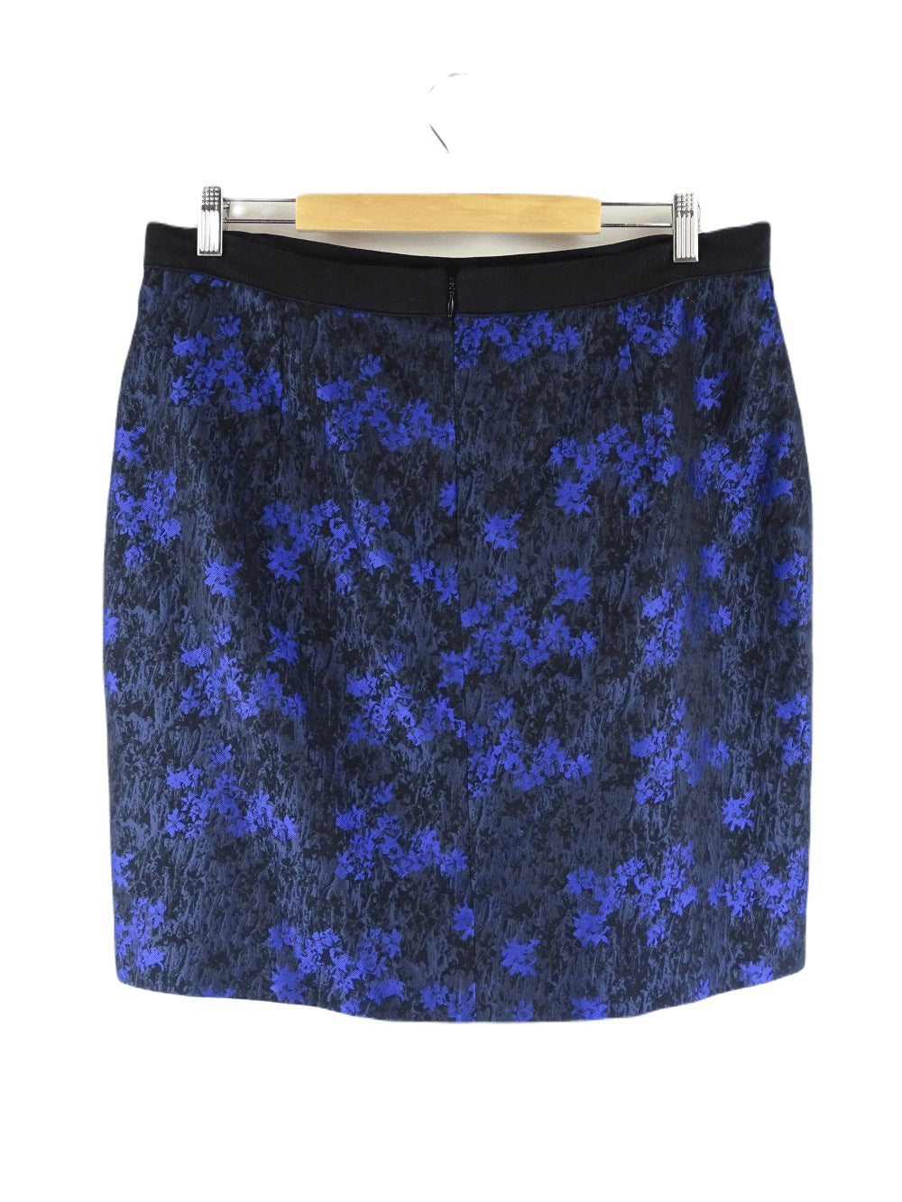 Jigsaw Black and Blue Mini Skirt 16