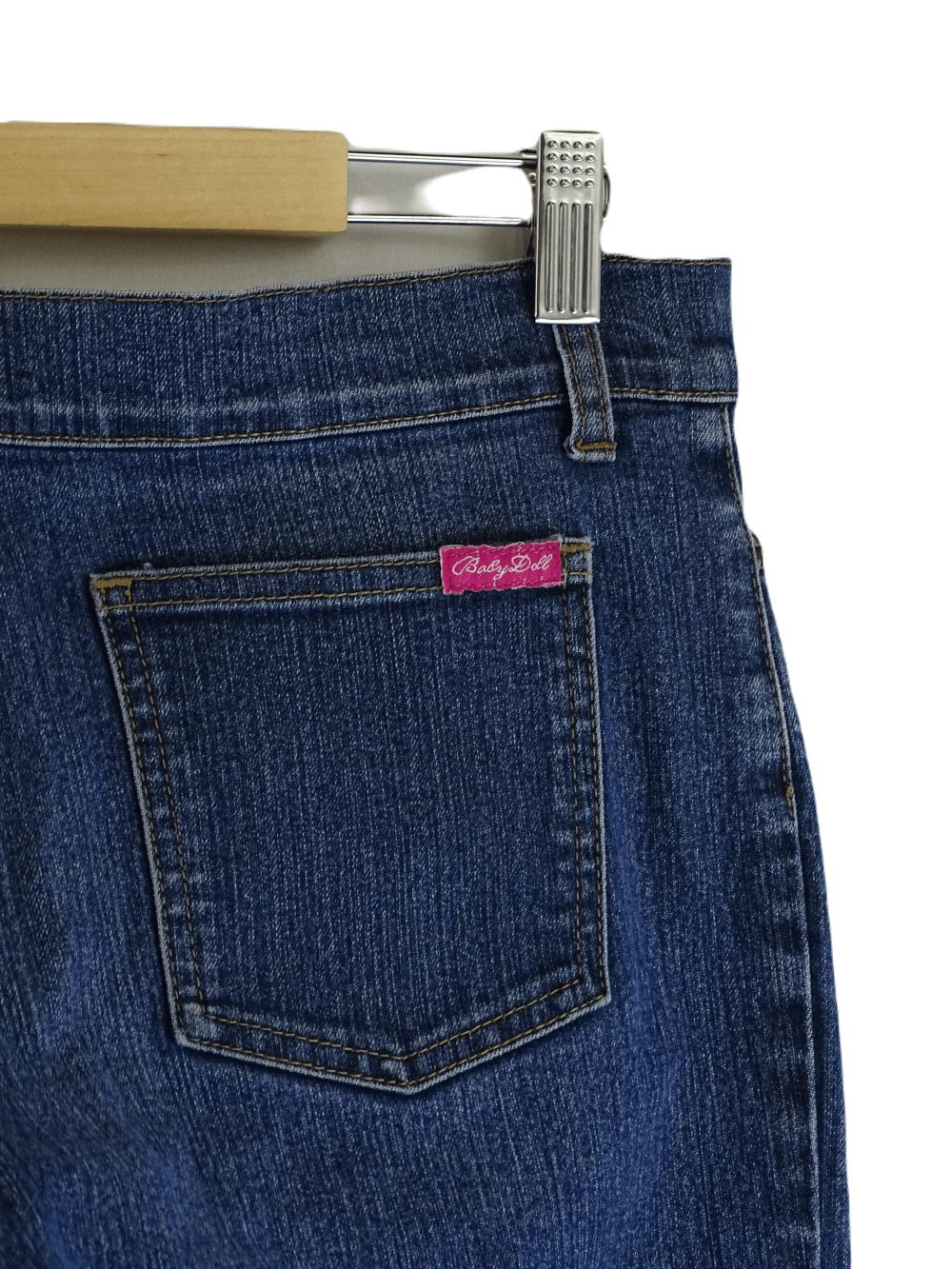 Baby Doll Flared Blue Jeans 14