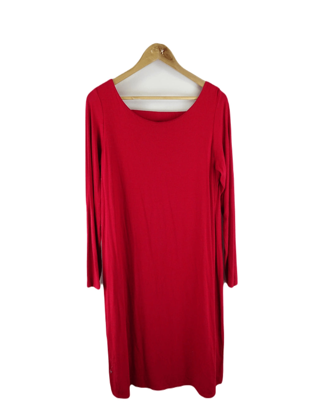 Eileen Fisher Red Dress L