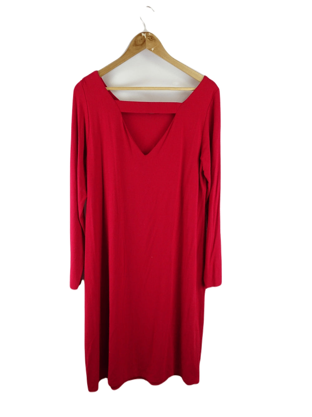 Eileen Fisher Red Dress L