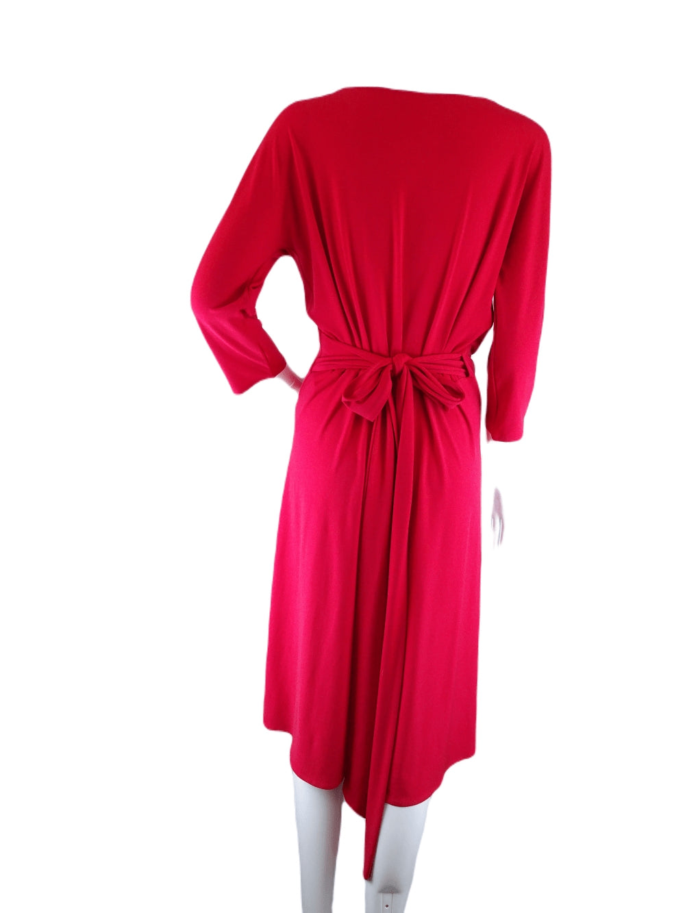 Sacha Drake Red Wrap Dress 16