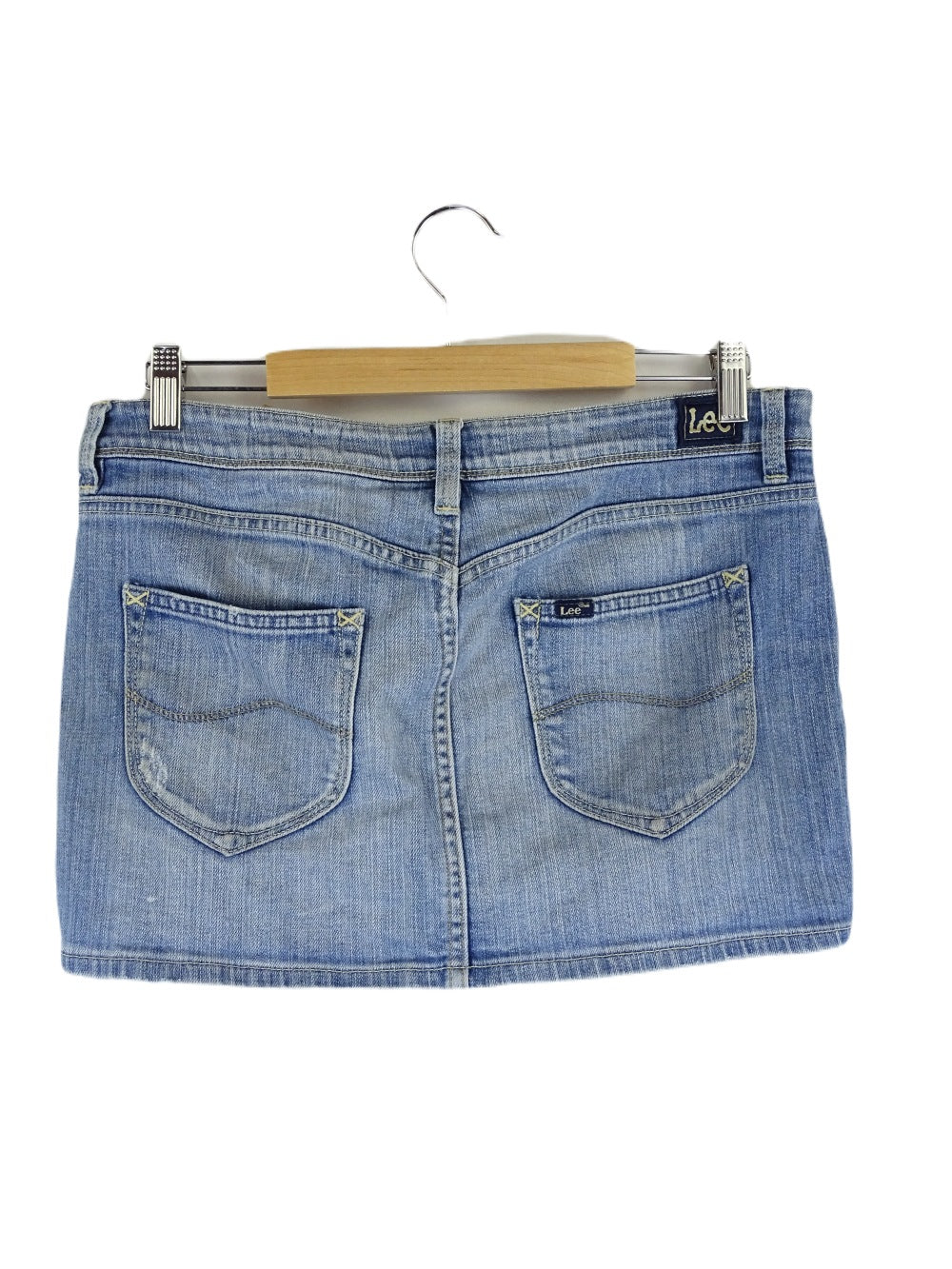 Lee Blue Denim Skirt 10