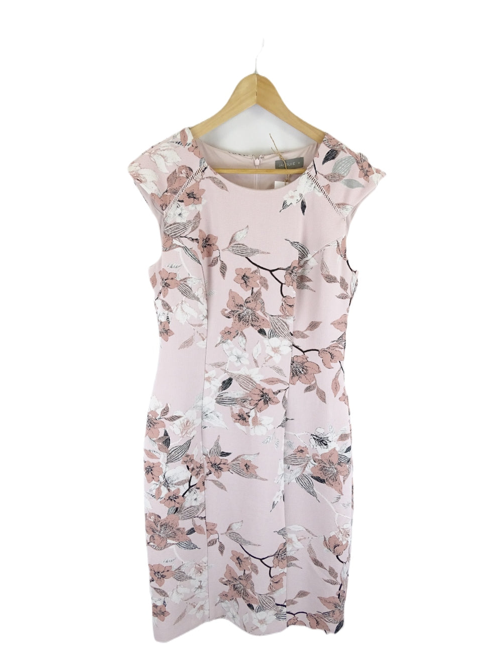 Jacquie E Pink Floral Dress 10