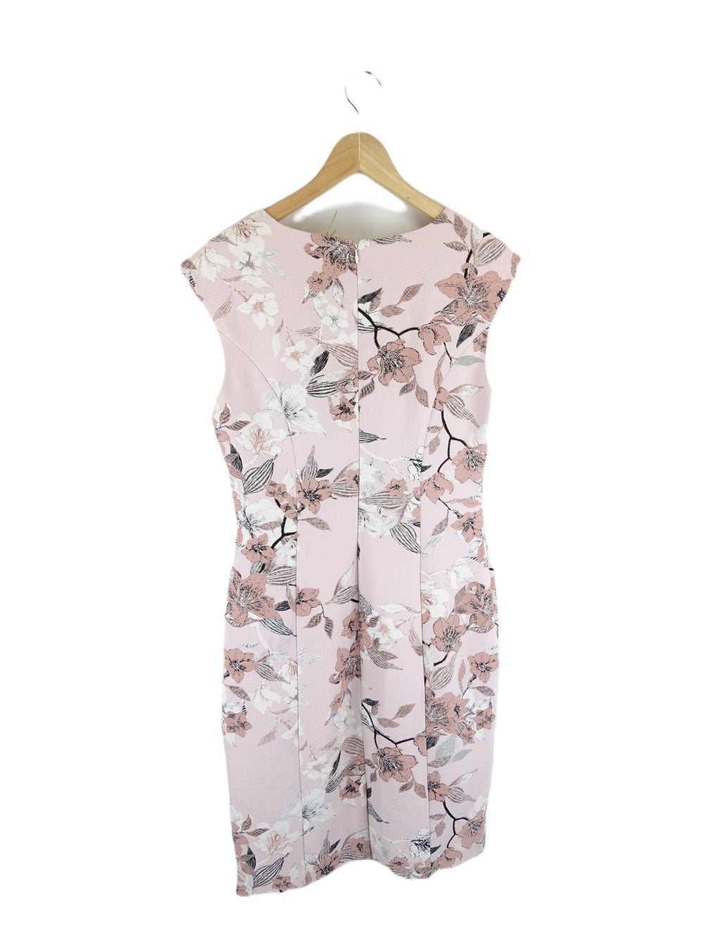 Jacquie E Pink Floral Dress 10