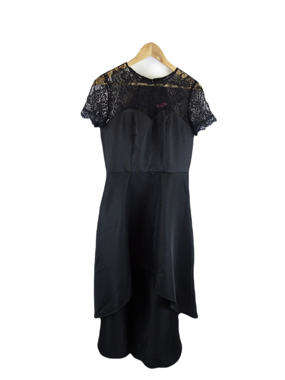 Chi Chi Black Lace Formal Dress 12