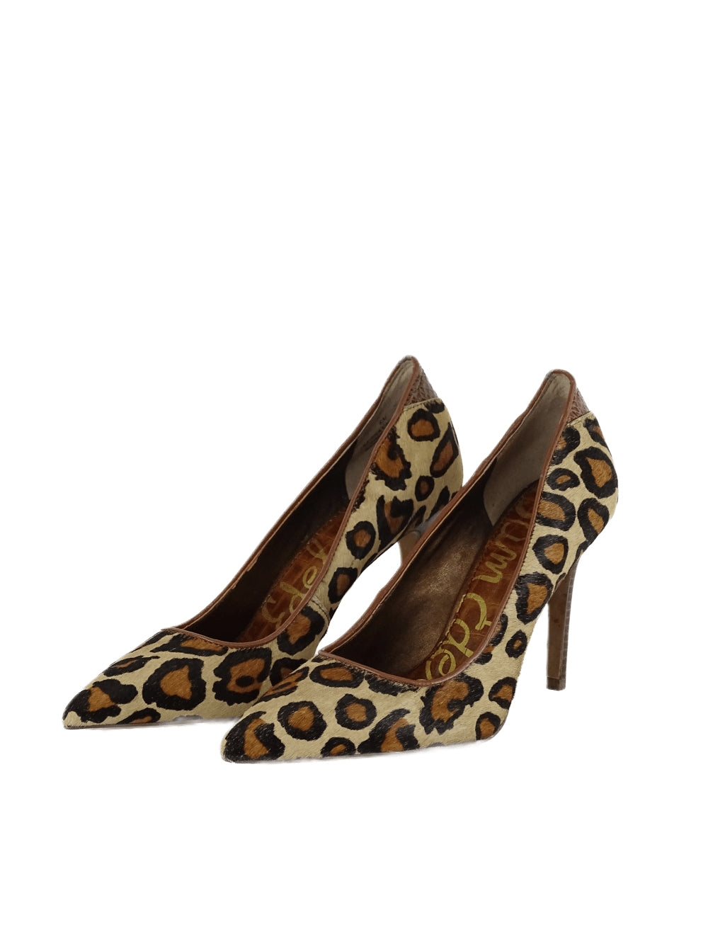 Sam Edelman Leopard Print Heels 8 Reluv Clothing Australia