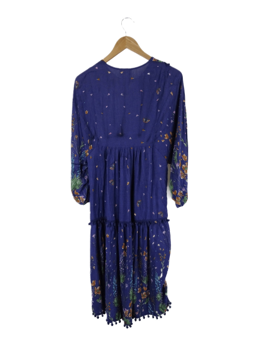 Jaase Blue Floral Dress S