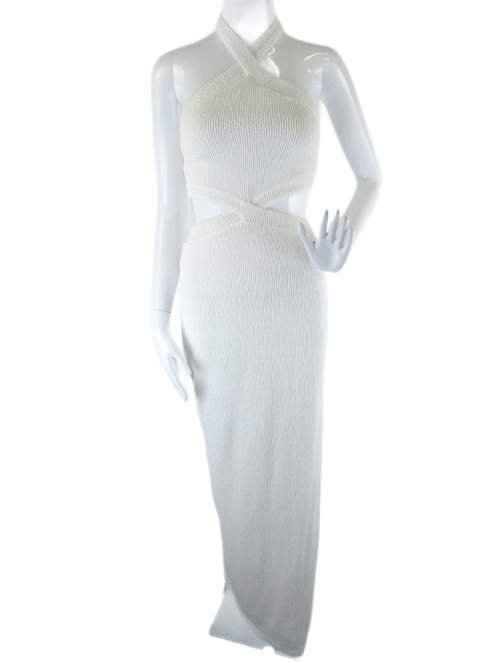Rumer The Label &#39;Cassidy&#39; White Maxi Dress XS