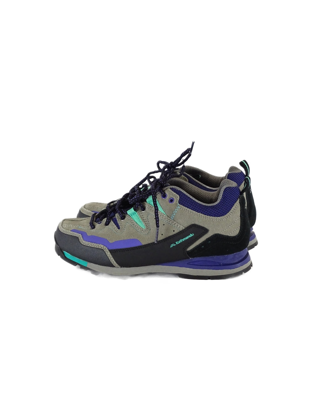 Kathmandu Grey, Purple and Green Short Hiking Boots 41