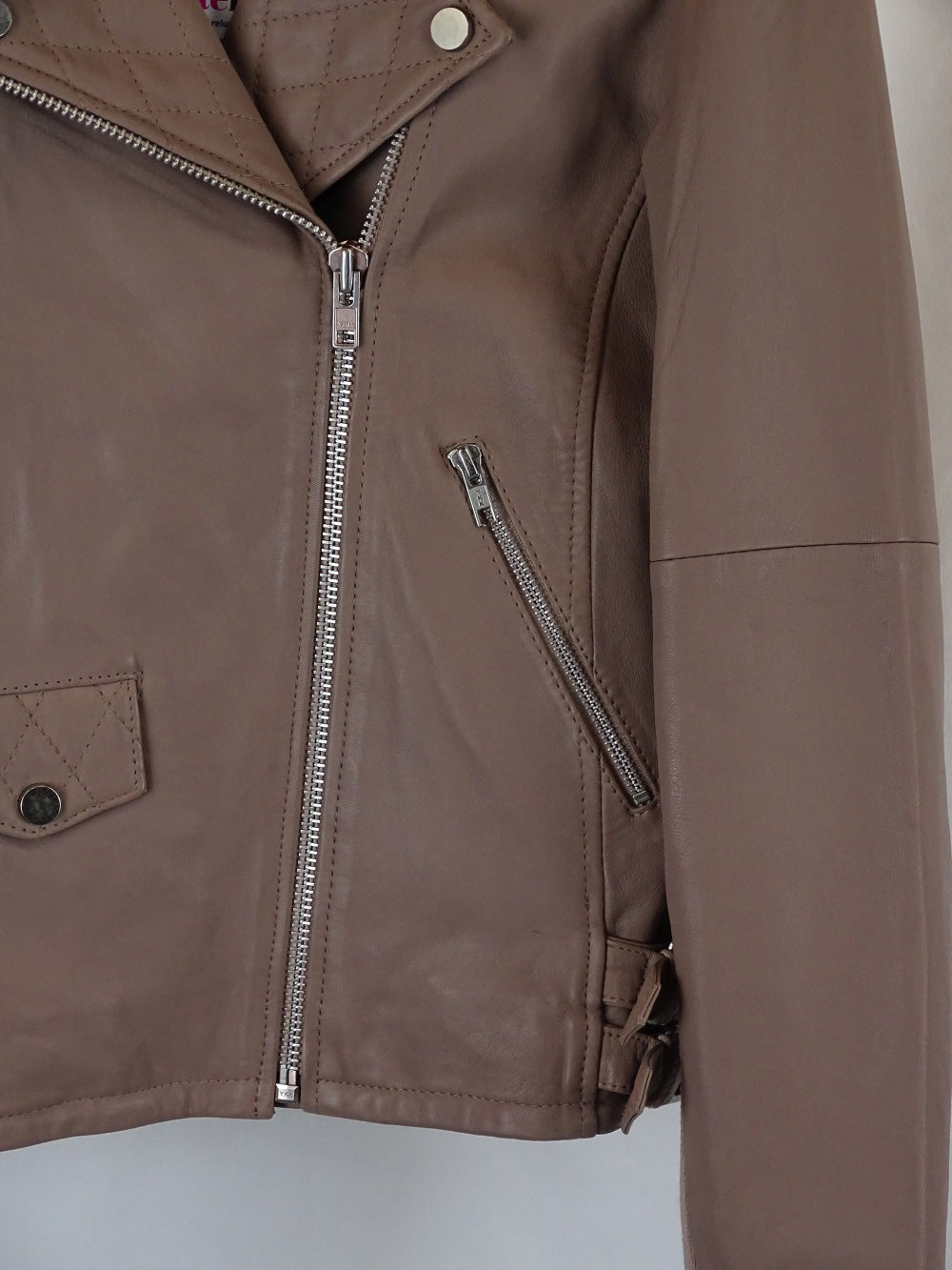 Religion Brown Leather Jacket 14