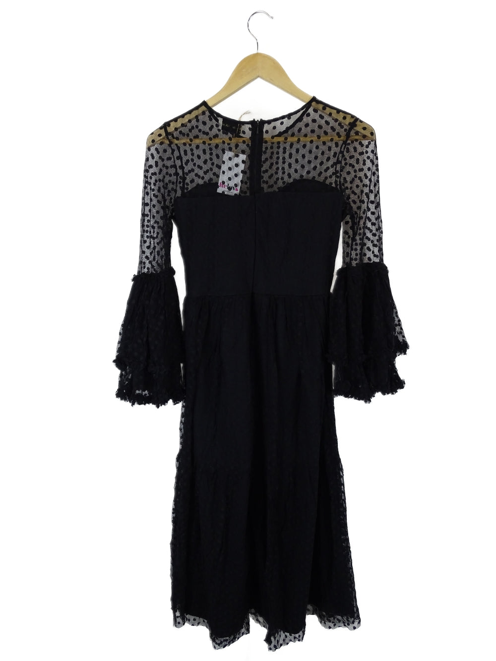 Lace &amp; Beads Black Lace Dress 10