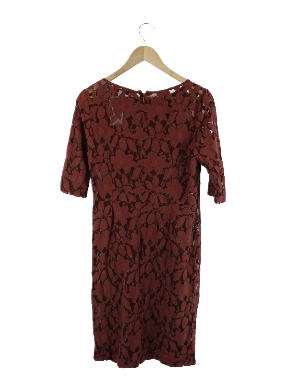 Perri Cutten Brown Lace Dress 12