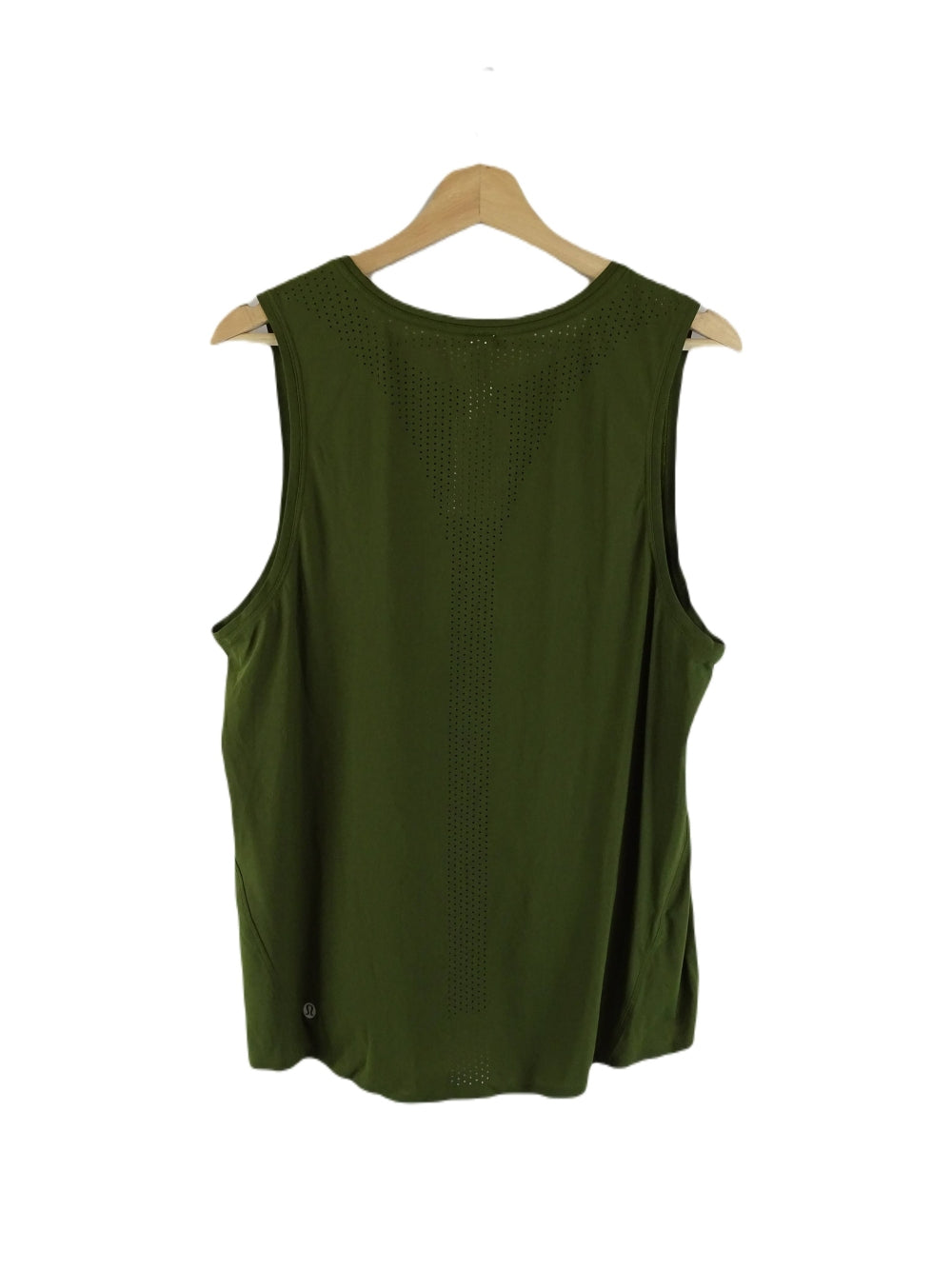 Lululemon Khaki Green Sports Top 10