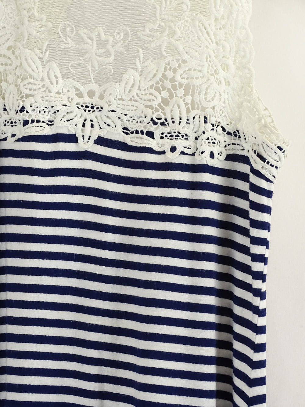 Forever New Blue And White Dress 12