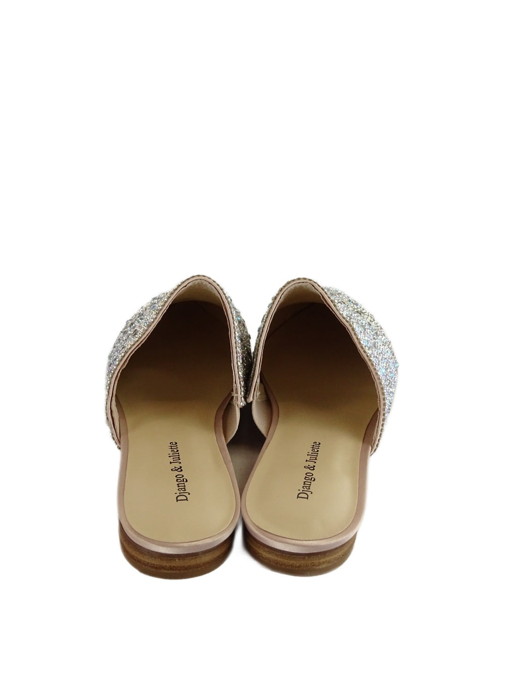 Django &amp; Juliette Sparkle Mule Flats 9