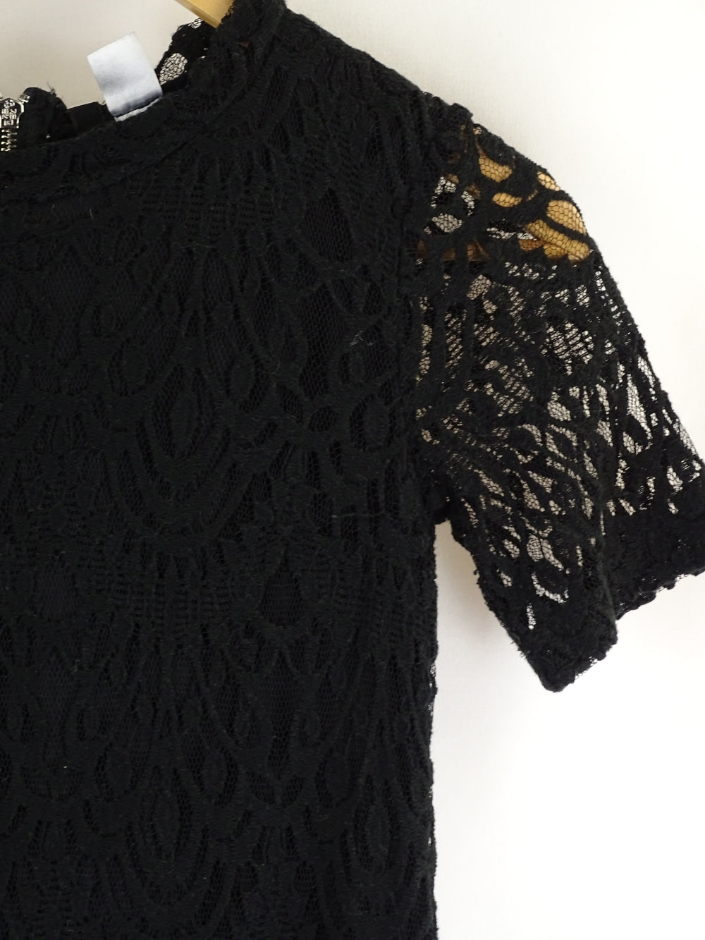 H&amp;M Black Lace Dress 6