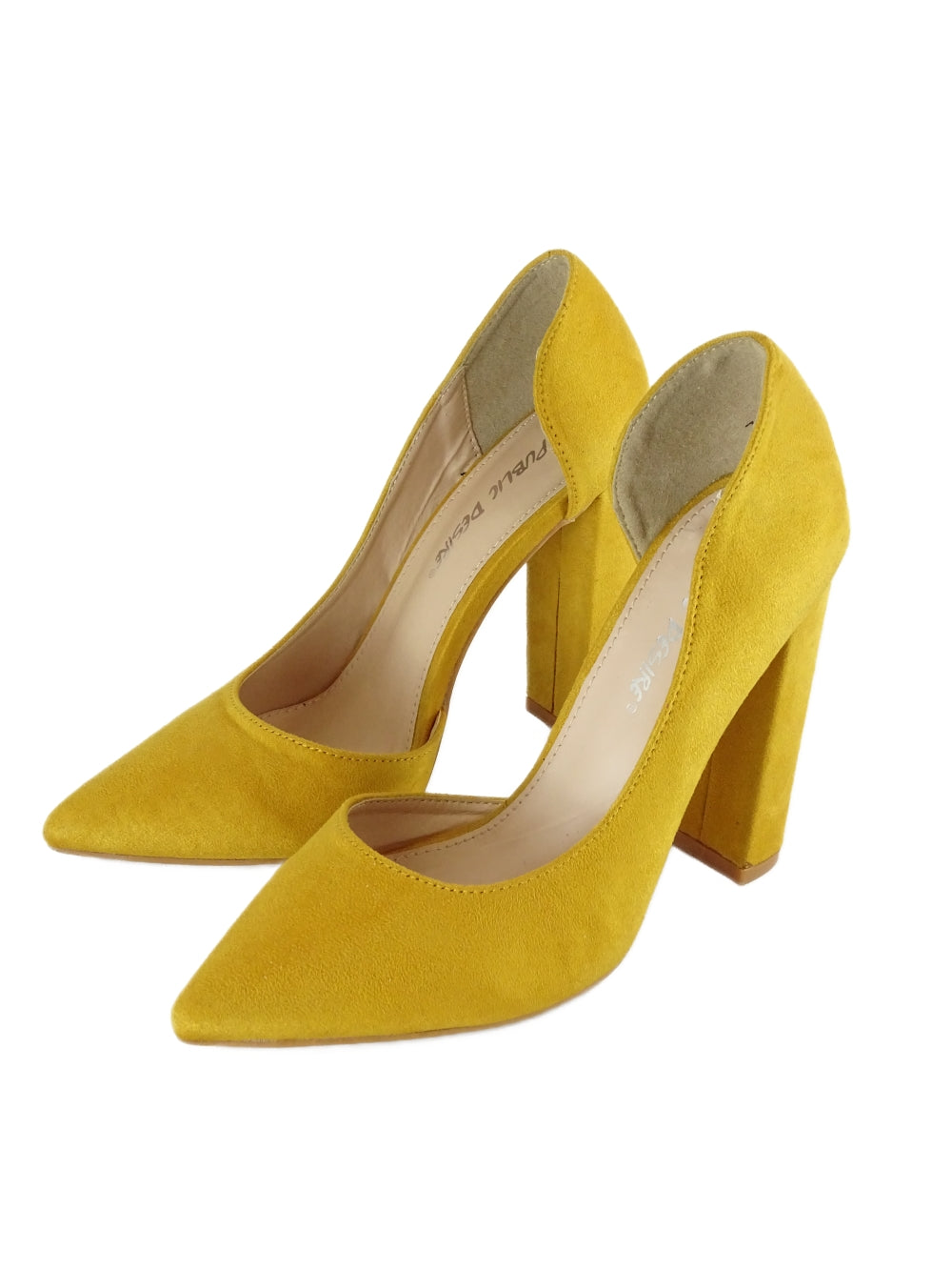 Public Desire Yellow D&#39;Orsay Pumps 5