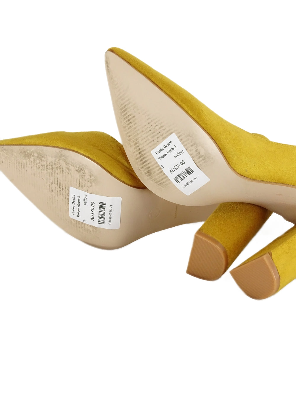 Public Desire Yellow D&#39;Orsay Pumps 5