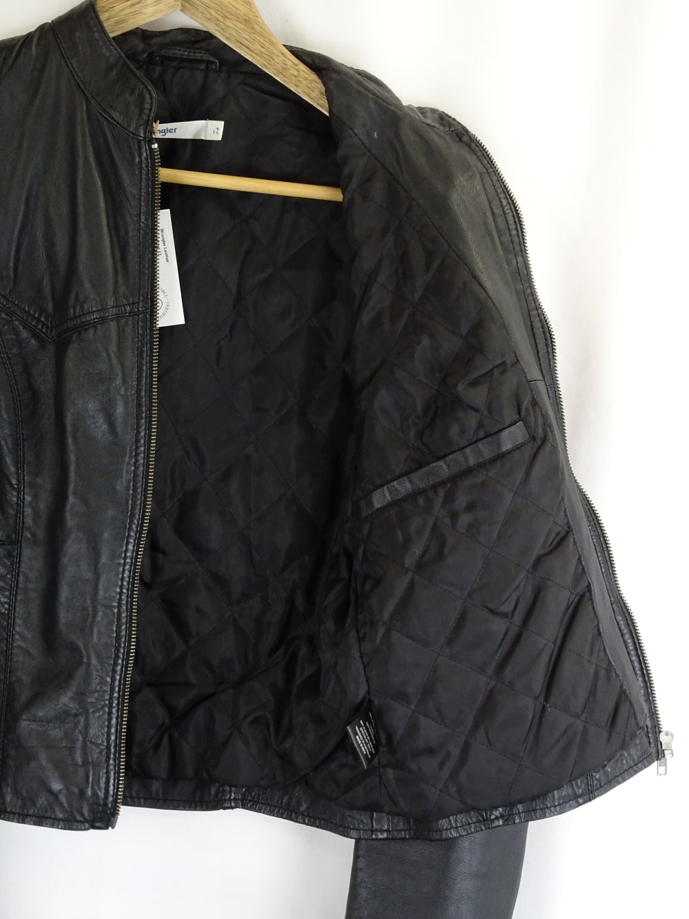 Wrangler Leather Jacket 12