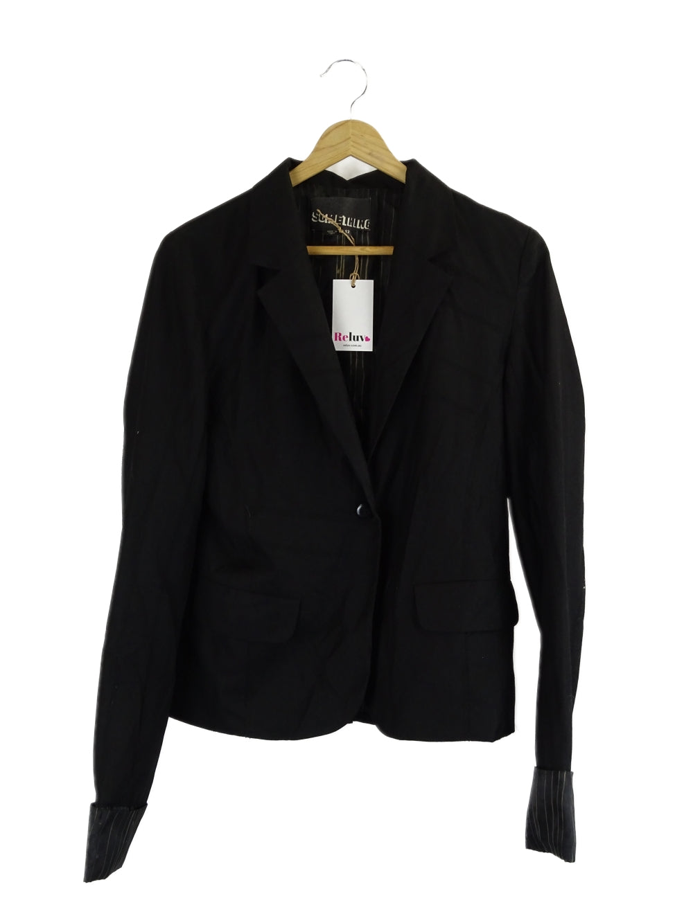 Something Black Blazer 12