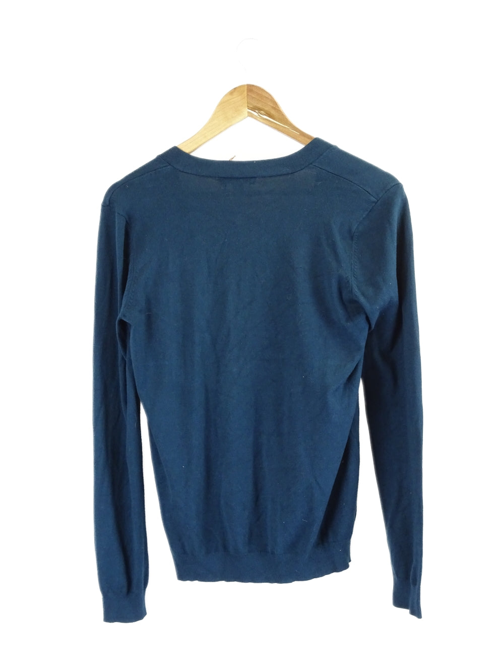 Sussan Blue V Neck Knit Jumper M