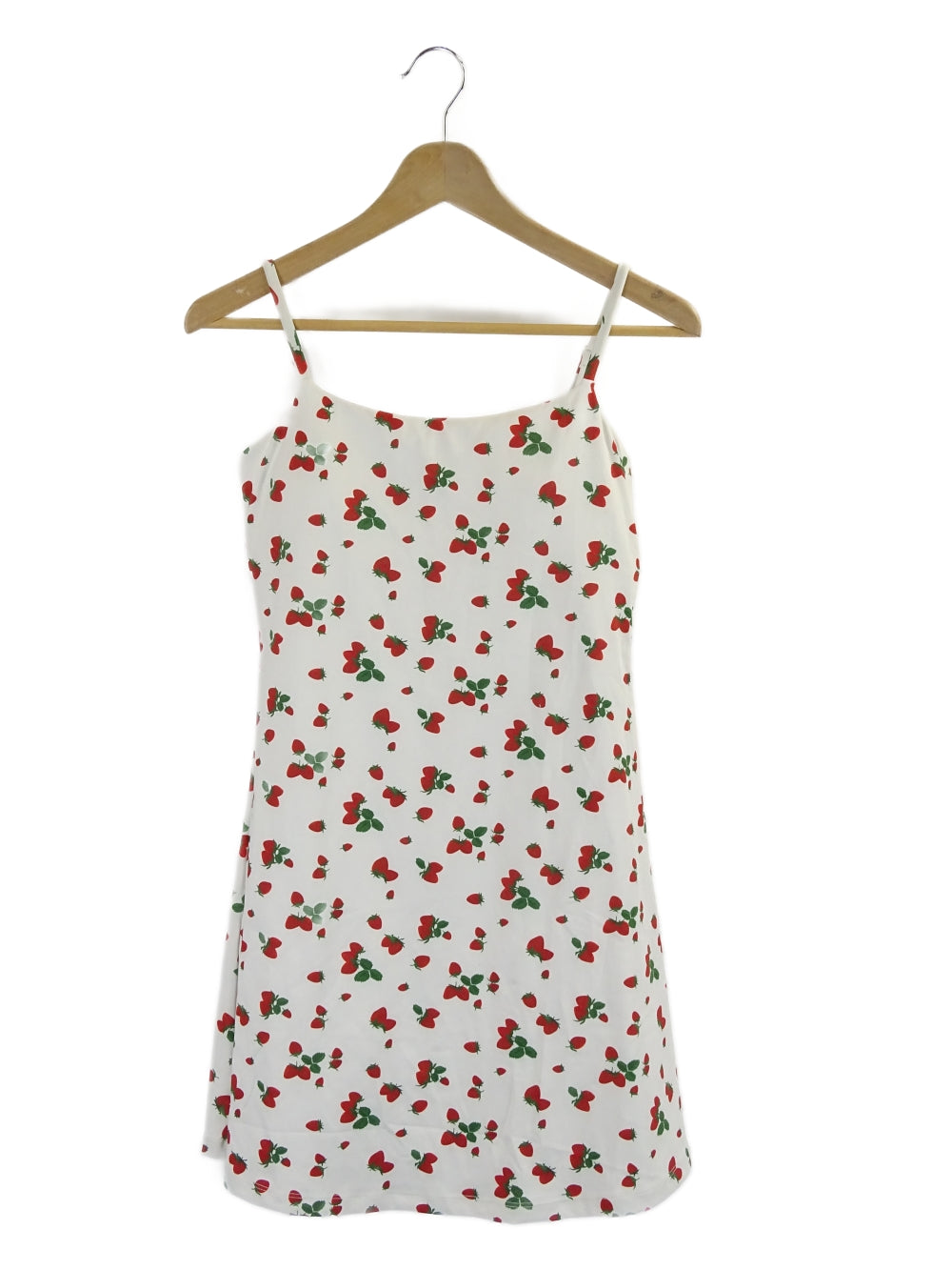 Aim&#39;n White Strawberry Mini Dress M