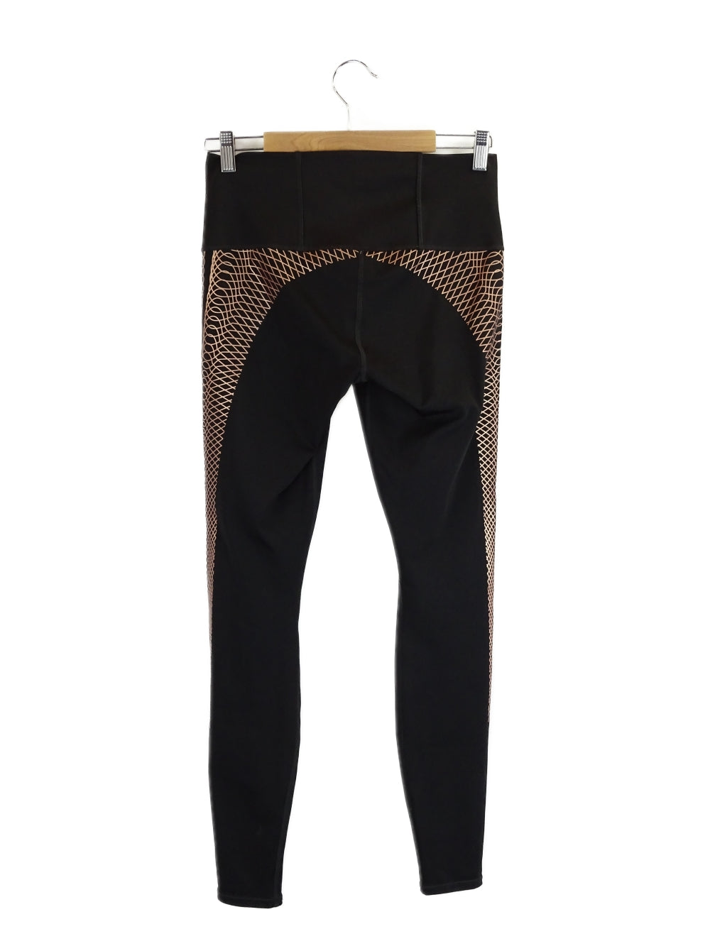 Puma Black and Gold Leggings 12 Reluv Clothing Australia