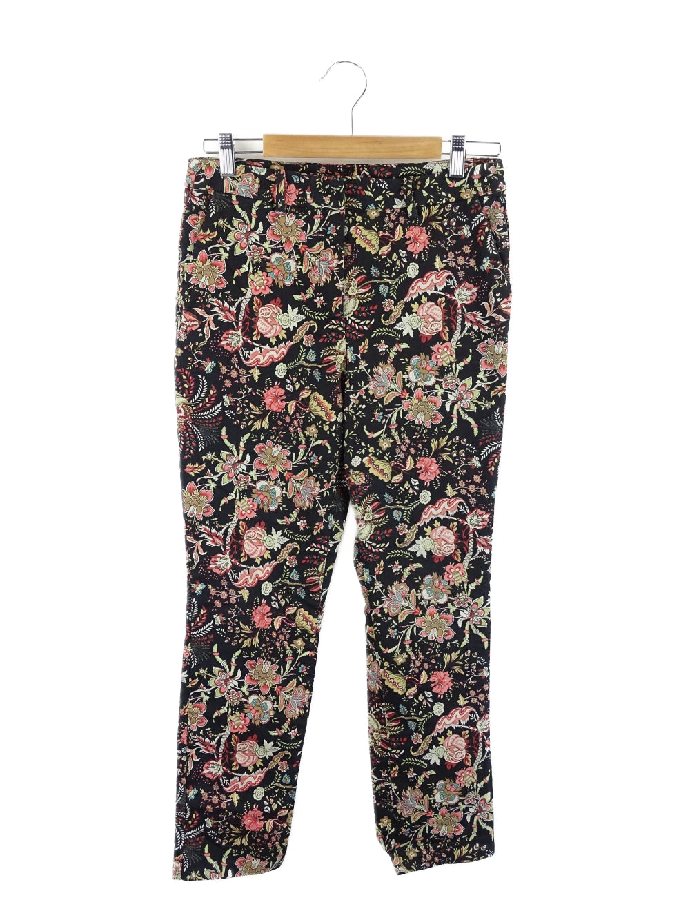 H&amp;M Black Patterned Pants 8