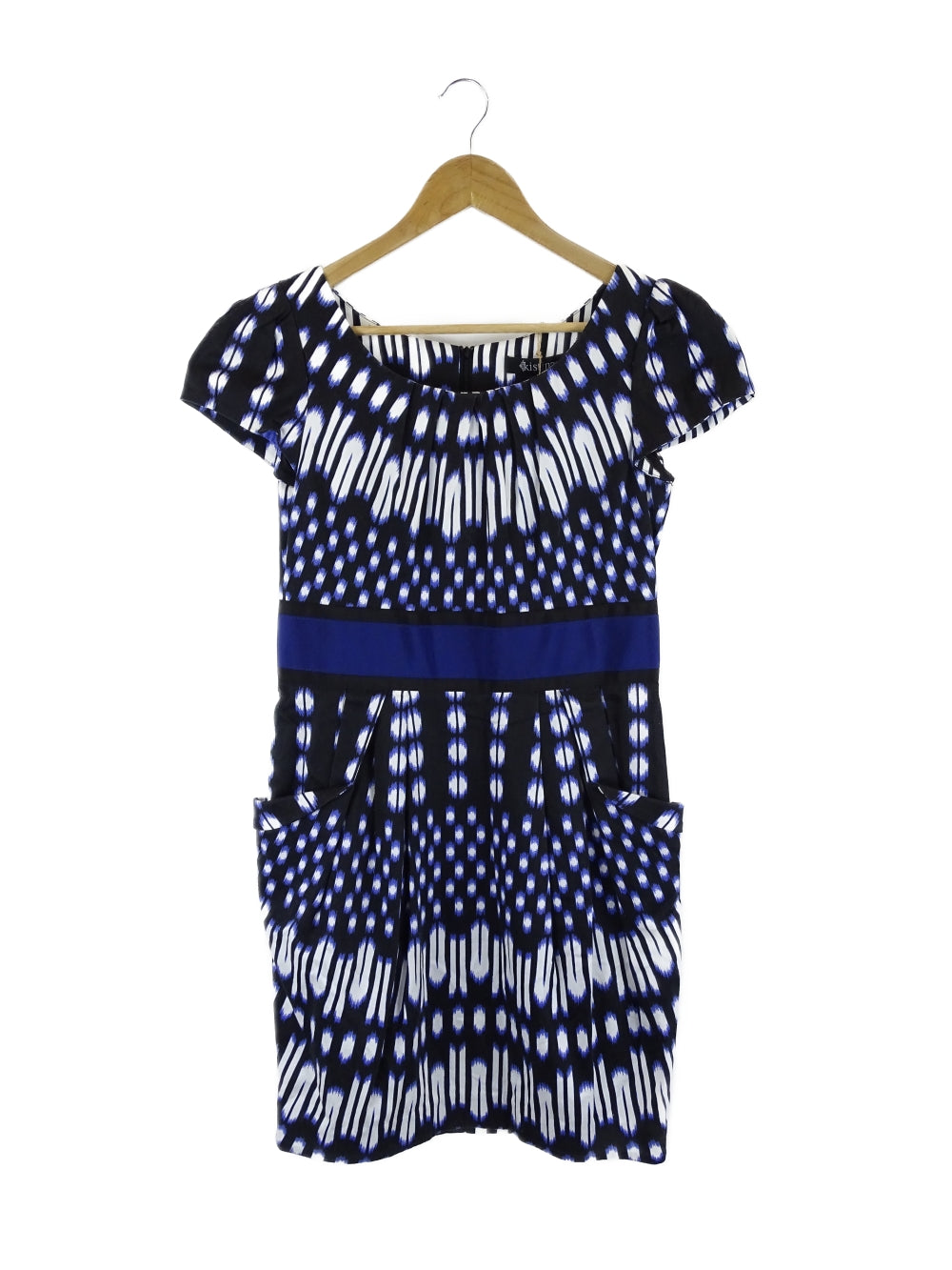 Kristina Blue And White Dress M