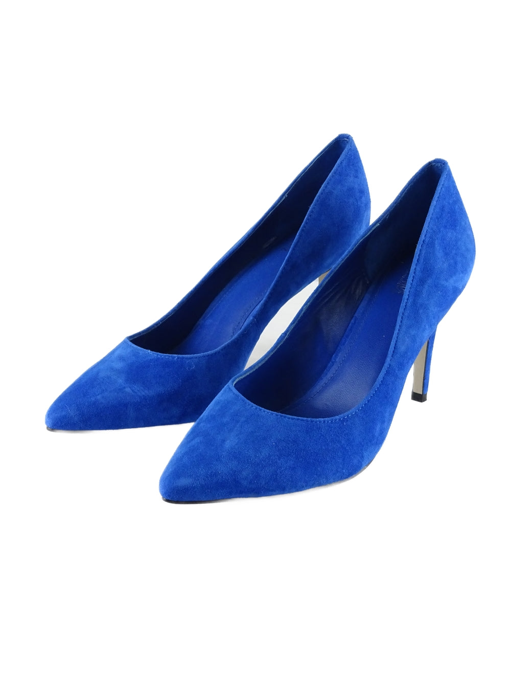 Wittner Blue Suede Stiletto Heels 38 Reluv Clothing Australia