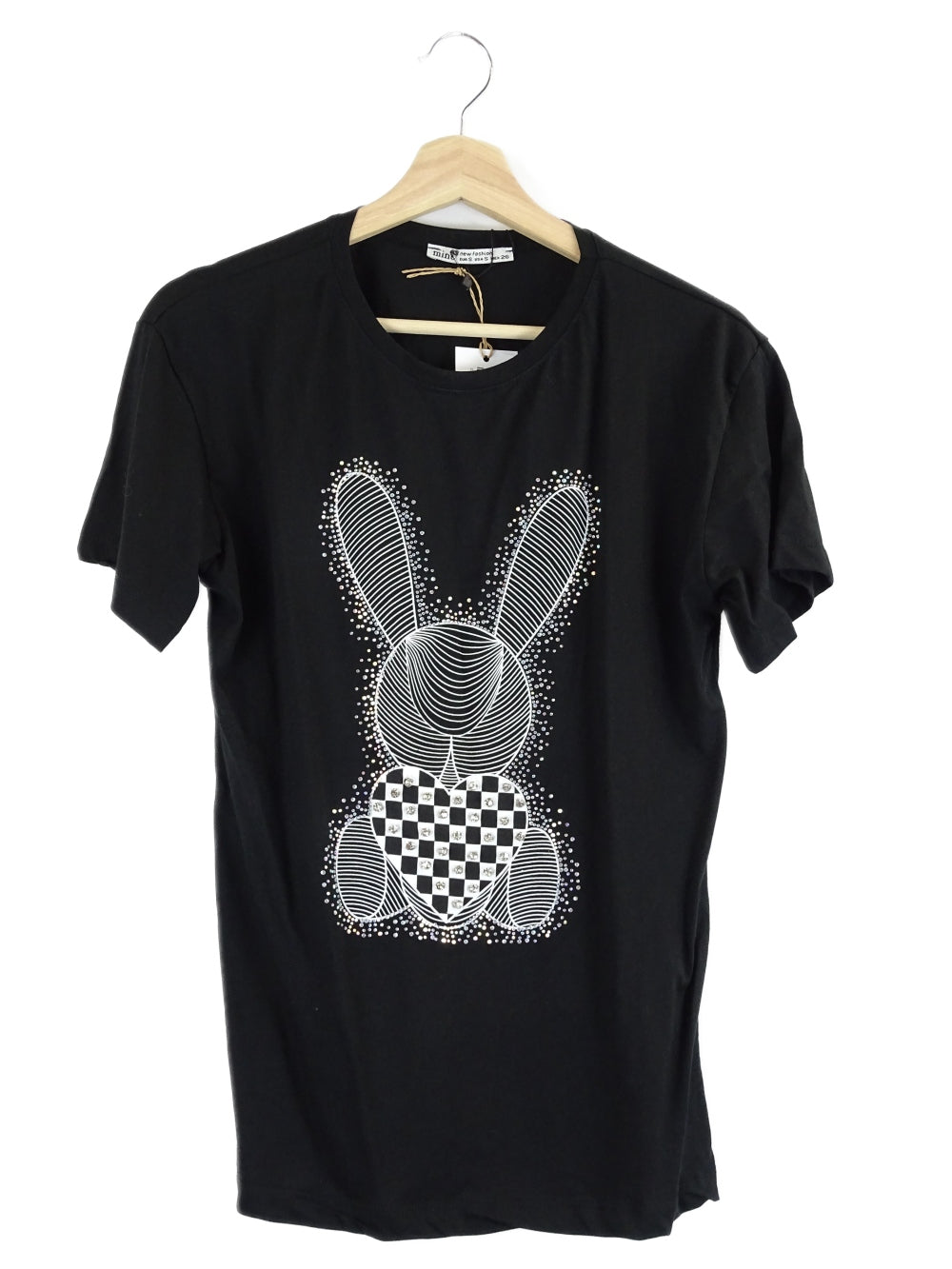 Mint Silver Bunny T-shirt S