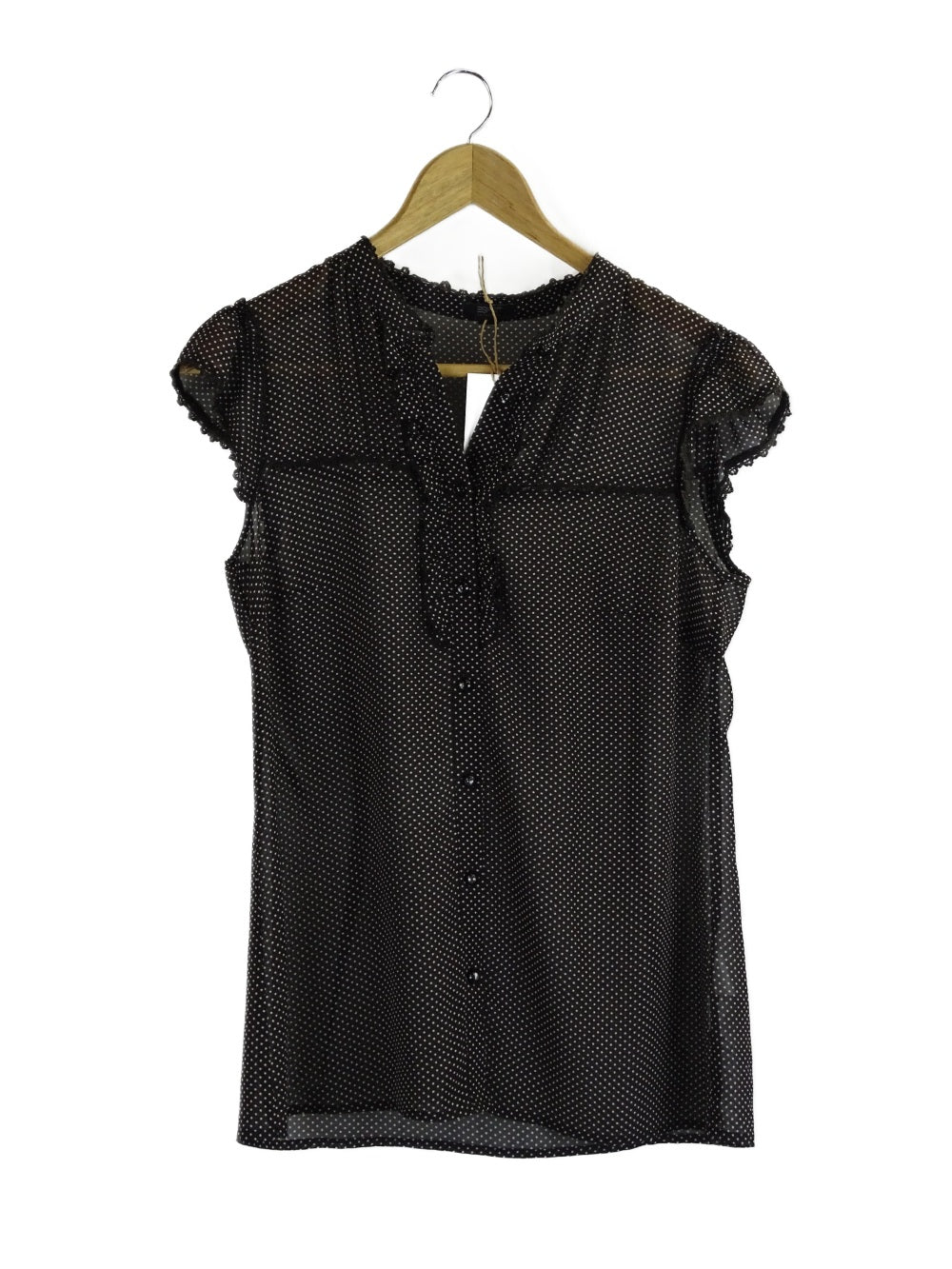 Esprit Brown Polka Dot Top S