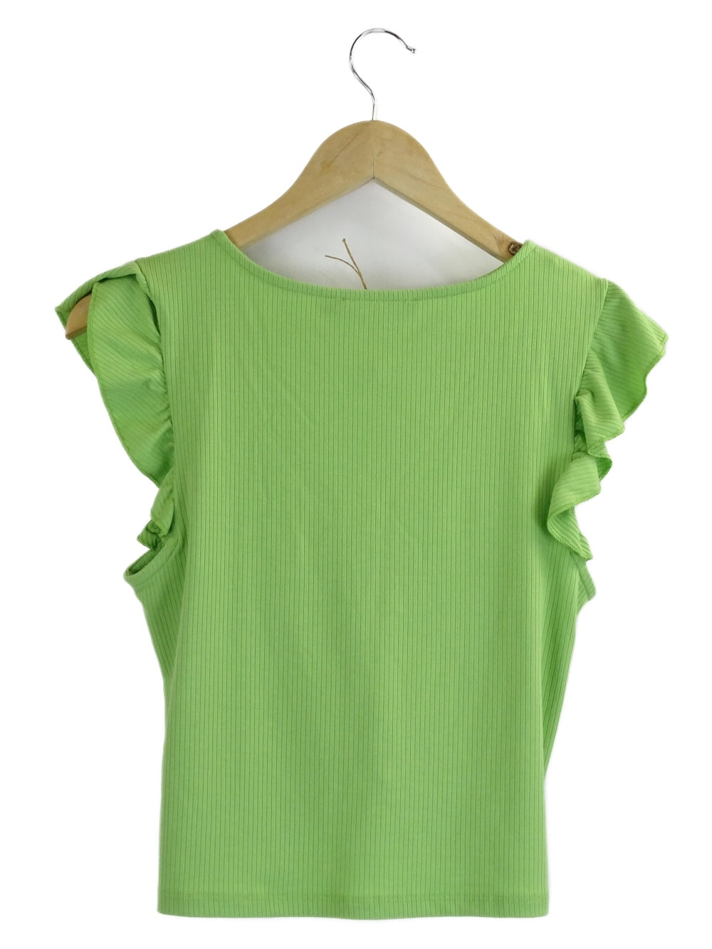 Sportsgirl Green Gathered Top M