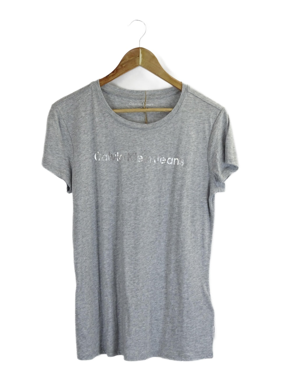 Calvin Klein Grey Round Neckline T-Shirt M