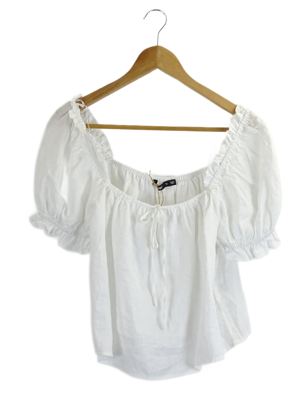 Sportsgirl Relaxed White Top 10