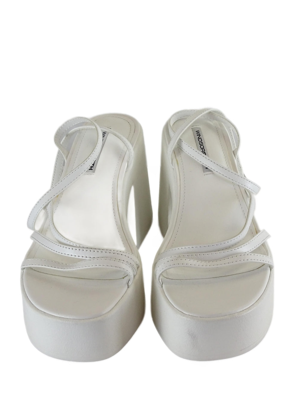 Windsor Smith White Wedge Sandals 7.5