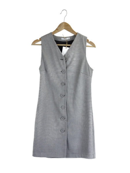 Mango Black And White Pinafore Dress S Reluv Clothing Australia