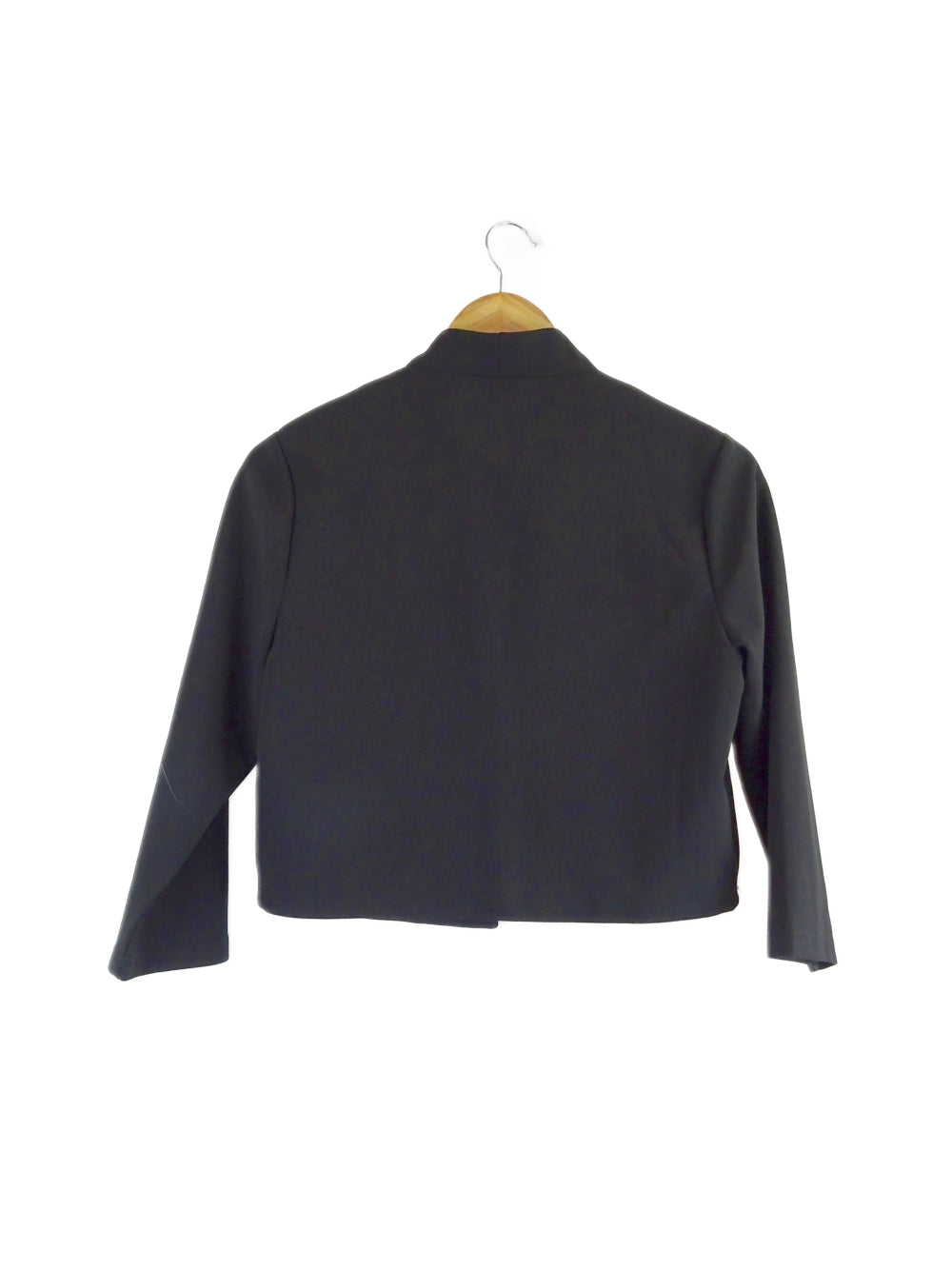 Caroline Morgan Black Cropped Blazer 10