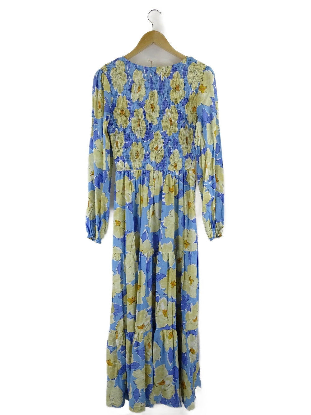 Zoe Moss Blue And Yellow Dress 10