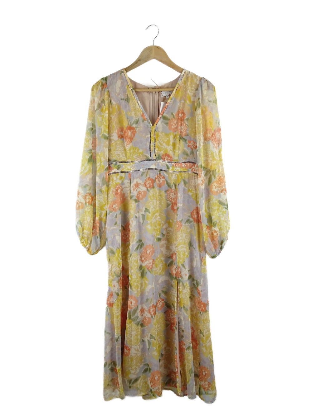 Tokito Yellow Grey Dress 10