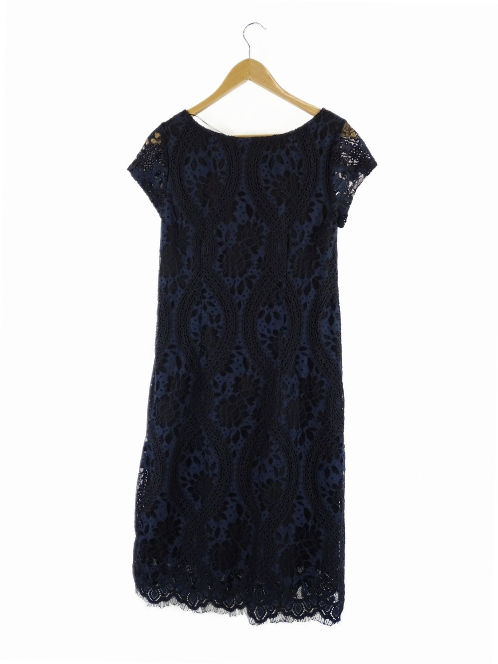 Foil Navy And Black Dress 10